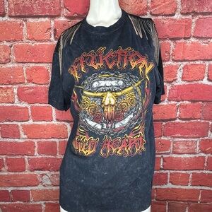 Affliction Women's Graphic T-Shirt - Size : Large - NWOT